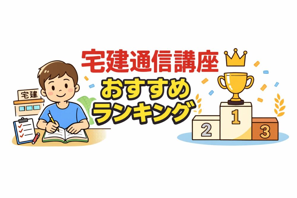 おすすめ宅建通信講座