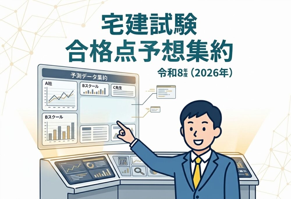 2026年度　宅建試験　合格点予想